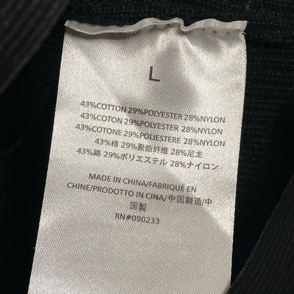 Fear of God Essentials Black Rib Tank Top - Picture 7 of 8